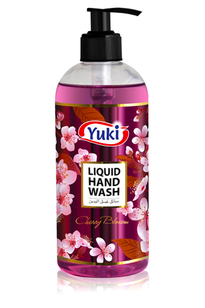 Yuki Liquid Hand Wash Cherry Biossom